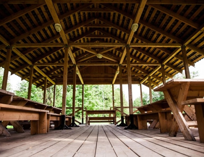 Большая площадка барбекью - Гостиничный комплекс «Абрамцево»